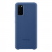 Samsung Silicone Cover Case EF-PG980TN - оригинален силиконов кейс за Samsung Galaxy S20 (тъмносин) 1