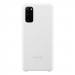Samsung Silicone Cover Case EF-PG980TW - оригинален силиконов кейс за Samsung Galaxy S20 (бял) 1