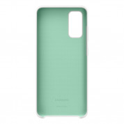 Samsung Silicone Cover Case EF-PG980TW - оригинален силиконов кейс за Samsung Galaxy S20 (бял) 1