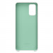 Samsung Silicone Cover Case EF-PG985TW - оригинален силиконов кейс за Samsung Galaxy S20 Plus (бял) 2