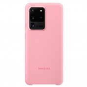 Samsung Silicone Cover Case EF-PG988TP for Samsung Galaxy S20 Ultra (pink)