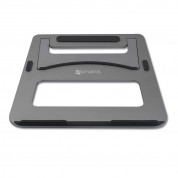 4smarts Aluminum Stand - преносима алуминиева поставка за MacBook и лаптопи (тъмносив) 1