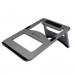 4smarts Aluminum Stand - преносима алуминиева поставка за MacBook и лаптопи (тъмносив) 1