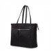 Knomo Mayfair Grosvenor Place Tote bag - луксозна дамска чанта за преносими компютри до 14 инча (черен)  2