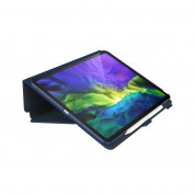 Speck Balance Folio Case - текстилен калъф и поставка за iPad Air 4 (2020), iPad Pro 11 (2020), iPad Pro 11 (2018) (син) 4