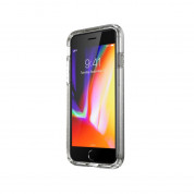 Speck Presidio Glitter Clear Case - удароустойчив хибриден кейс за iPhone SE (2022), iPhone SE (2020), iPhone 8, iPhone 7 (прозрачен) 4