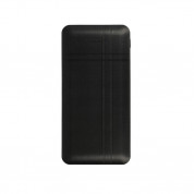 Hoco J48 Nimble Power Bank 10000mAh - външна батерия с 2 USB изхода за зареждане на мобилни устройства (черен)