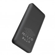 Hoco J48 Nimble Power Bank 10000mAh - външна батерия с 2 USB изхода за зареждане на мобилни устройства (черен) 2