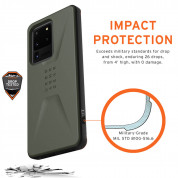 Urban Armor Gear Civilian Case for Samsung Galaxy S20 Ultra (olive drab) 5