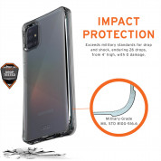 Urban Armor Gear Plyo Case - удароустойчив хибриден кейс за Samsung Galaxy A51 (прозрачен) 6