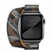 Apple Watch Hermès Series 5, 40mm Noir Allover Print Space Black Stainless Steel Case with Double Tour, GPS + Cellular - умен часовник от Apple 1