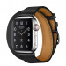 Apple Watch Hermès Series 5, 40mm Noir Stainless Steel Case with Double Tour, GPS + Cellular - умен часовник от Apple 2