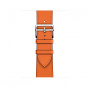 Apple Watch Hermès Series 5, 40mm Orange Stainless Steel Case with Single Tour, GPS + Cellular - умен часовник от Apple 2