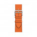 Apple Watch Hermès Series 5, 40mm Orange Stainless Steel Case with Single Tour, GPS + Cellular - умен часовник от Apple 3