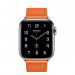 Apple Watch Hermès Series 5, 40mm Orange Stainless Steel Case with Single Tour, GPS + Cellular - умен часовник от Apple 1
