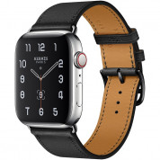 Apple Watch Hermès Series 5, 40mm Noir Stainless Steel Case with Single Tour, GPS + Cellular - умен часовник от Apple 1