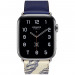 Apple Watch Hermès Series 5, 44mm Encre/Béton Stainless Steel Case with Single Tour, GPS + Cellular - умен часовник от Apple 1