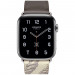 Apple Watch Hermès Series 5, 44mm Étain/Béton Stainless Steel Case with Single Tour, GPS + Cellular - умен часовник от Apple 1