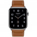 Apple Watch Hermès Series 5, 44mm Fauve Stainless Steel Case with Single Tour, GPS + Cellular - умен часовник от Apple 1