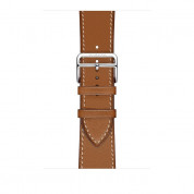 Apple Watch Hermès Series 5, 40mm Fauve Stainless Steel Case with Single Tour, GPS + Cellular - умен часовник от Apple 2
