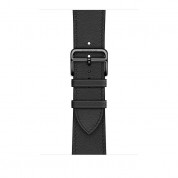 Apple Watch Hermès Series 5, 44mm Noir Space Black Stainless Steel Case with Single Tour, GPS + Cellular - умен часовник от Apple 2