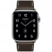 Apple Watch Hermes Series 5, 44mm Ebene Stainless Steel Case with Single Tour Deployment Buckle, GPS + Cellular - умен часовник от Apple 1