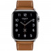 Apple Watch Hermes Series 5, 44mm Fauve Stainless Steel Case with Single Tour Deployment Buckle, GPS + Cellular - умен часовник от Apple 1