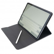 4smarts Flip Case DailyBiz - кожен калъф с магнитно захващане за iPad Pro 12.9 (2018) (черен)