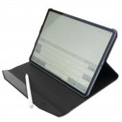 4smarts Flip Case DailyBiz - кожен калъф с магнитно захващане за iPad Pro 11 (2018) (черен)