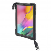 4smarts Rugged Tablet Case Grip - удароустойчив калъф с лента за врата за Samsung Galaxy Tab A 10.1 (2019) (черен) 1