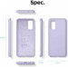 Elago Silicone Case - силиконов (TPU) калъф за Samsung Galaxy S20 (лилав) 7