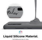 Elago Silicone Case - силиконов (TPU) калъф за Samsung Galaxy S20 (сив) 1
