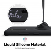 Elago Silicone Case - силиконов (TPU) калъф за Samsung Galaxy S20 Plus (черен) 1
