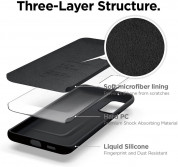 Elago Silicone Case - силиконов (TPU) калъф за Samsung Galaxy S20 Plus (черен) 2