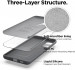 Elago Silicone Case - силиконов (TPU) калъф за Samsung Galaxy S20 Plus (сив) 3