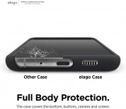 Elago Silicone Case for Samsung Galaxy S20 Ultra (black) 4