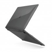 Elago Slim Case - предпазен поликарбонатов кейс за MacBook Pro 16 (2019) (тъмносив)