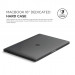Elago Slim Case - предпазен поликарбонатов кейс за MacBook Pro 16 (2019) (тъмносив) 2