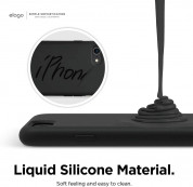 Elago Silicone Case - качествен силиконов (TPU) калъф за iPhone SE (2022), iPhone SE (2020), iPhone 8, iPhone 7 (черен) 1
