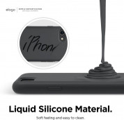 Elago Silicone Case - качествен силиконов (TPU) калъф за  iPhone SE (2022), iPhone SE (2020), iPhone 8, iPhone 7 (тъмносив) 1