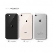 Elago Silicone Case for iPhone SE (2022), iPhone SE (2020), iPhone 8, iPhone 7 (lavender) 8