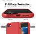 Elago Silicone Case - качествен силиконов (TPU) калъф за iPhone SE (2022), iPhone SE (2020), iPhone 8, iPhone 7 (червен) 4