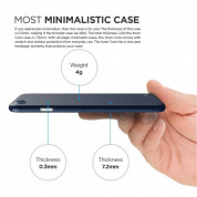Elago Inner Core Case - тънък полипропиленов кейс (0.3 mm) и HD покритие за iPhone 8, iPhone 7 (тъмносин) 3