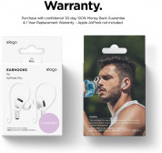 Elago AirPods Pro EarHooks - силиконови кукички за Apple AirPods Pro (лилав) 8