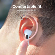 Elago AirPods Pro EarHooks - силиконови кукички за Apple AirPods Pro (розов) 5