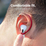 Elago AirPods Pro EarHooks - силиконови кукички за Apple AirPods Pro (червен) 6