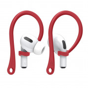 Elago AirPods Pro EarHooks - силиконови кукички за Apple AirPods Pro (червен)