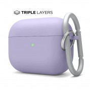 Elago Airpods Pro Liquid Hybrid Hang Case for Apple Airpods Pro (lavender)