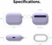 Elago Airpods Pro Liquid Hybrid Hang Case for Apple Airpods Pro (lavender) 7