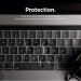 Elago Keyboard Skin - силиконов протектор за клавиатурата на MacBook Pro 16, MacBook 13, MacBook 15 with Touch Bar (с прав Enter, US стандарт) (прозрачен-мат) 7